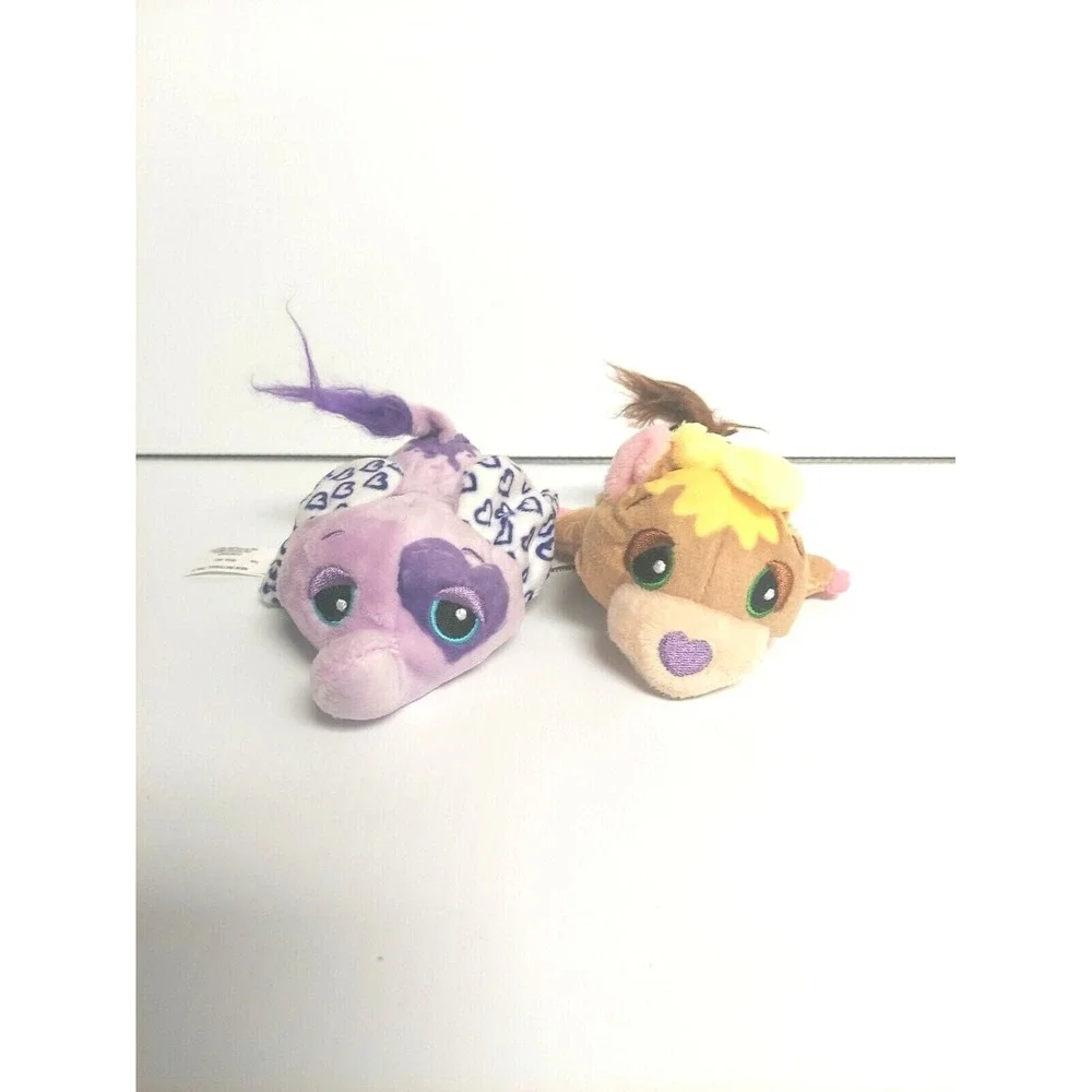 Lot of‎ 2 Cutetitos Taste Budditos Peanut Butter and Jelly Plush Toy NO Blanket